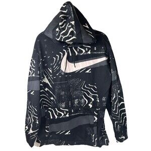 Nike Pink Foam Dry Fit Hoodie Black And White Unisex Mens Size M